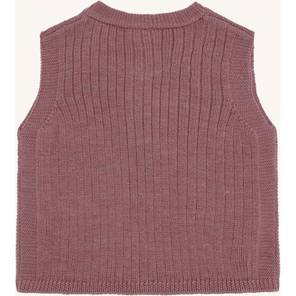 Hust & Claire HCEdi Wool Rib Knit Knitwear 3863 Pale Mauve