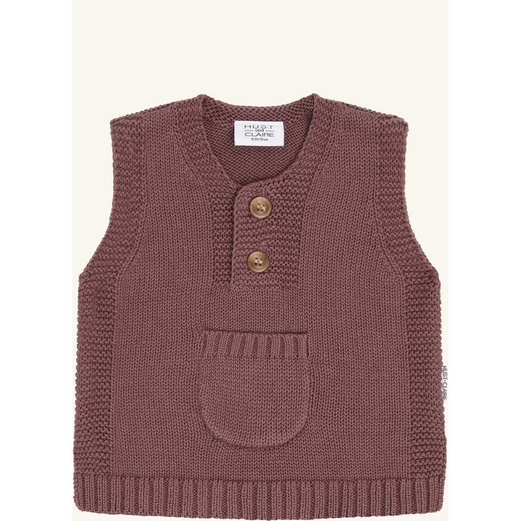 Hust & Claire HCEja Knitwear 3870 Plum
