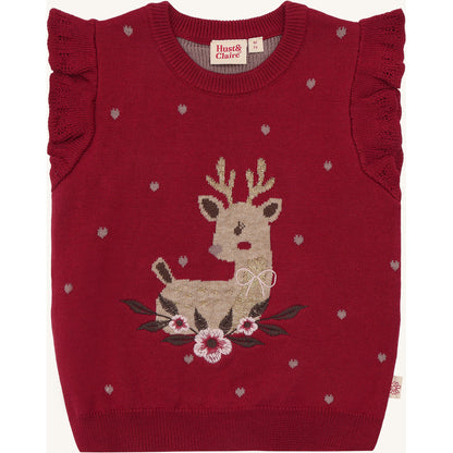 Hust & Claire HCEllie Knitwear 3379 Teaberry