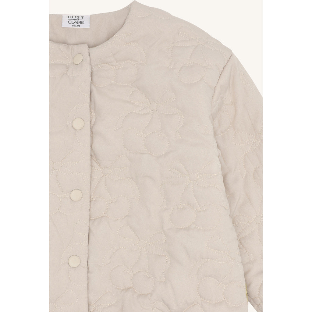Hust & Claire HCEllu Quilt Jacket 3502 Silver Gray