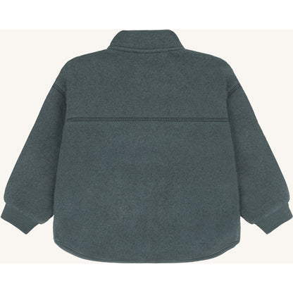 Hust & Claire HCEmi Zip Jacket Wool Fleece Jacket 3484 Balsam Green
