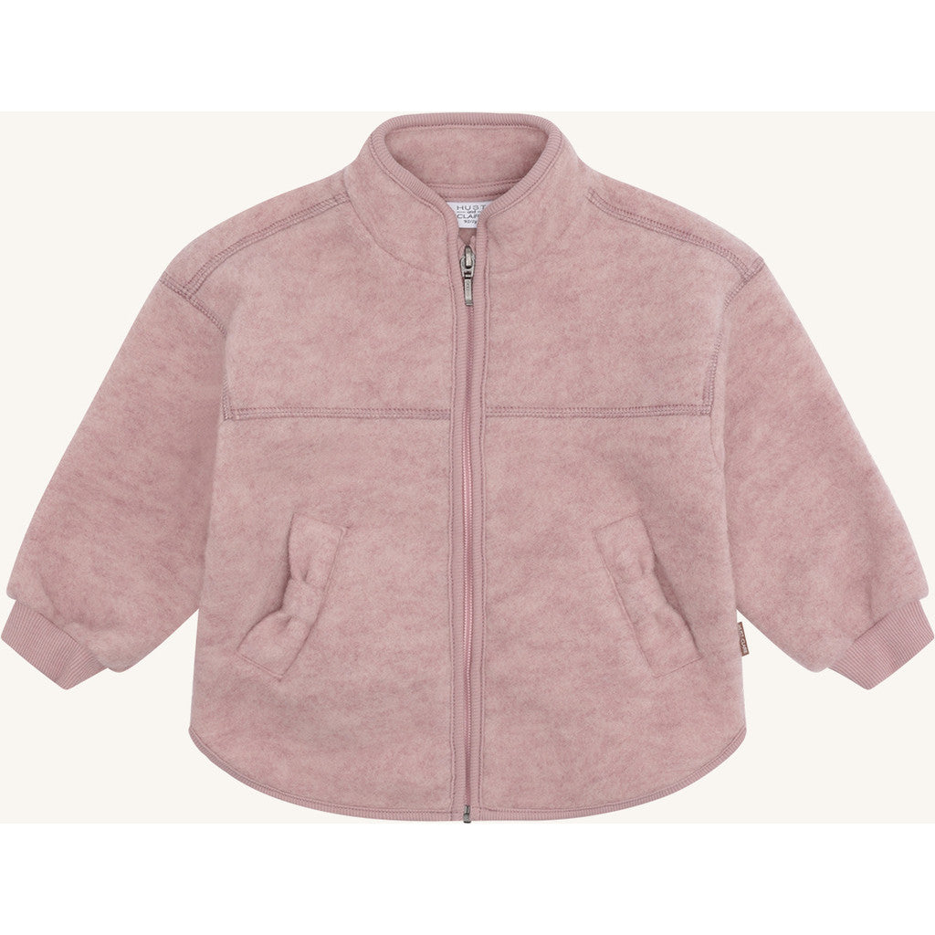 Hust & Claire HCEmi Zip Jacket Wool Fleece Jacket 3875 Heather