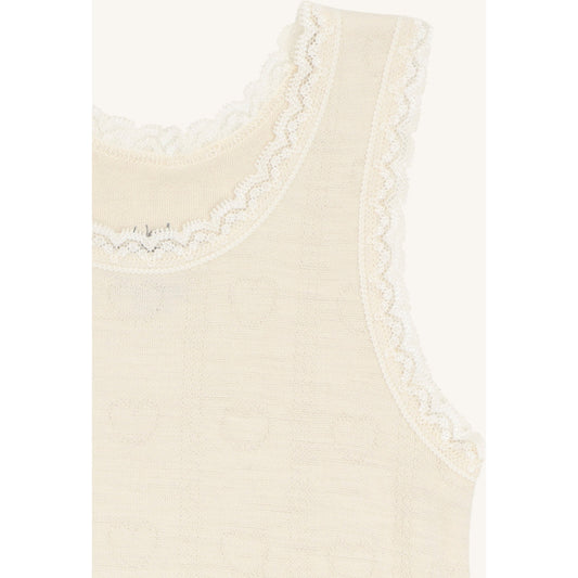 Hust & Claire HCFaith Pointelle Tops 3270 Ivory