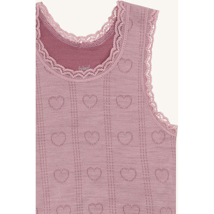 Hust & Claire HCFaith Pointelle Tops 3875 Heather