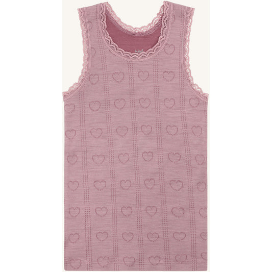 Hust & Claire HCFaith Pointelle Tops 3875 Heather