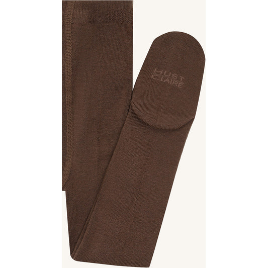 Hust & Claire HCFoxie Stockings Wool blend Stockings 3576 Brown Stone