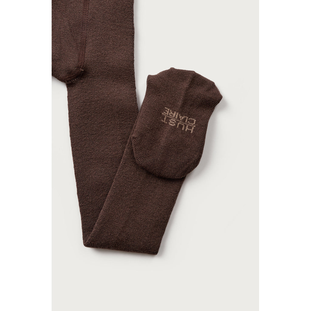 Hust & Claire HCFoxie Stockings Wool blend Stockings 4570 Chocolate
