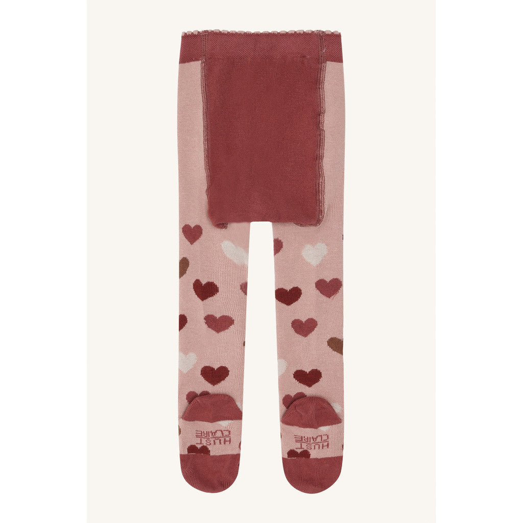 Hust & Claire HCFrankie Old hearts Stockings 3735 Adobe Rose