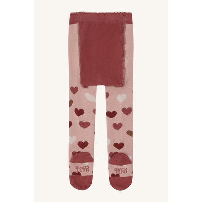 Hust & Claire HCFrankie Old hearts Stockings 3735 Adobe Rose