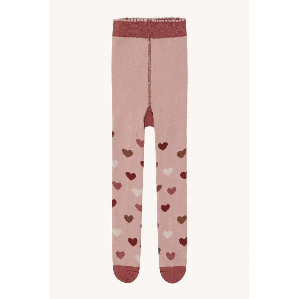 Hust & Claire HCFrankie Old hearts Stockings 3735 Adobe Rose