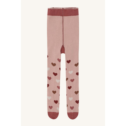 Hust & Claire HCFrankie Old hearts Stockings 3735 Adobe Rose