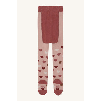 Hust & Claire HCFrankie Old hearts Stockings 3735 Adobe Rose