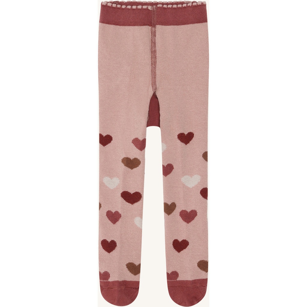 Hust & Claire HCFrankie Old hearts Stockings 3735 Adobe Rose