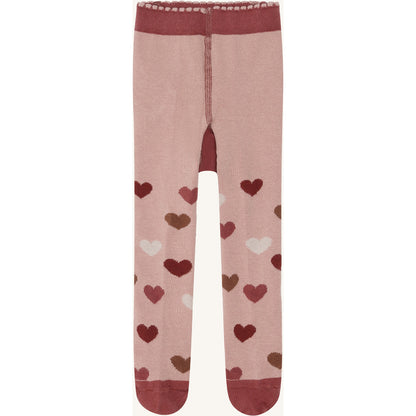 Hust & Claire HCFrankie Old hearts Stockings 3735 Adobe Rose