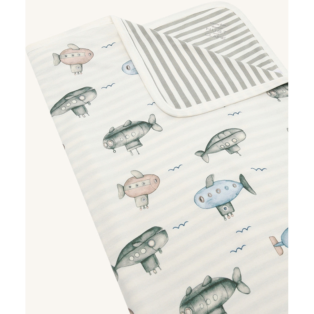 Hust & Claire HCFubi Sunway Blanket 4440 Forest Fog