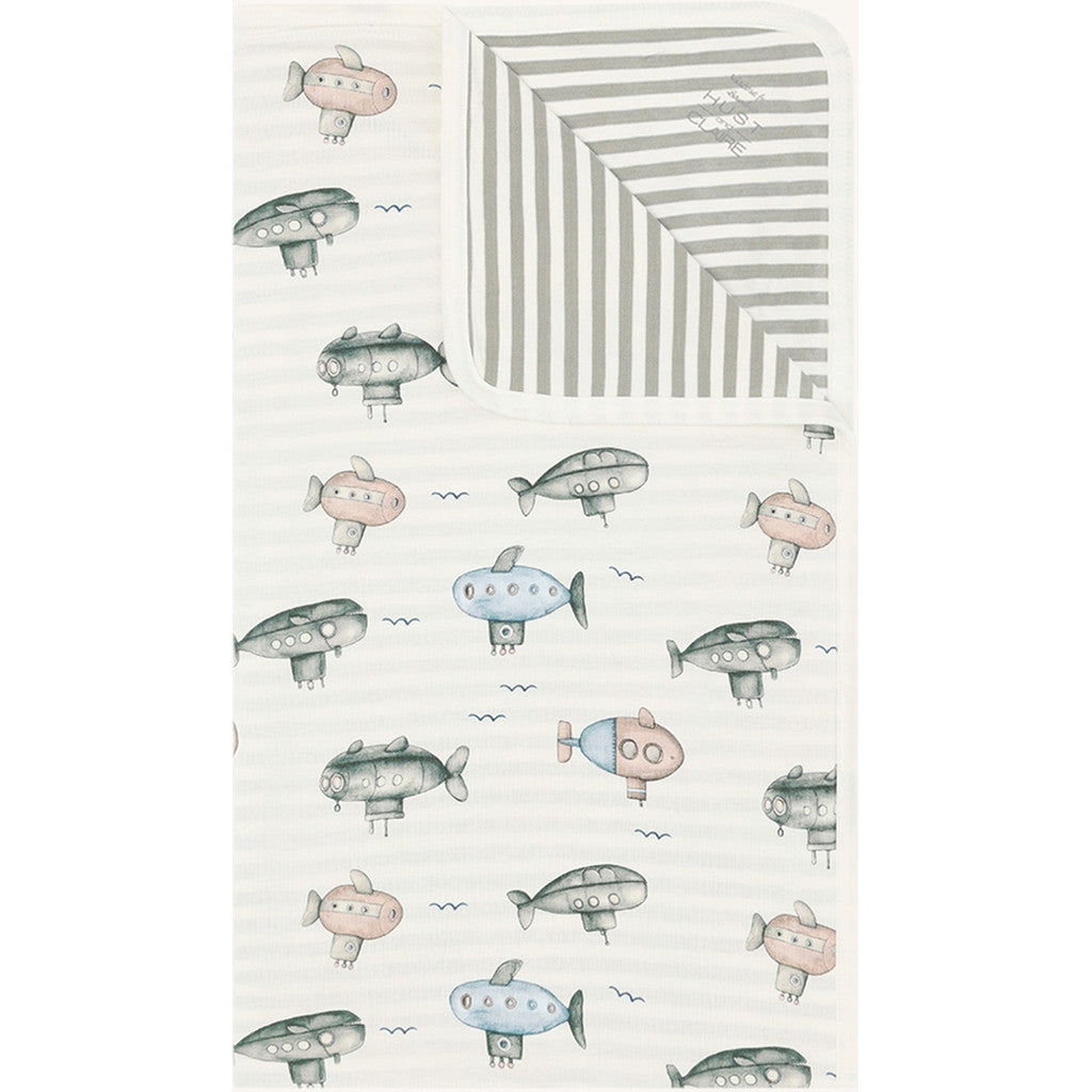 Hust & Claire HCFubi Sunway Blanket 4440 Forest Fog
