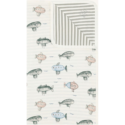 Hust & Claire HCFubi Sunway Blanket 4440 Forest Fog