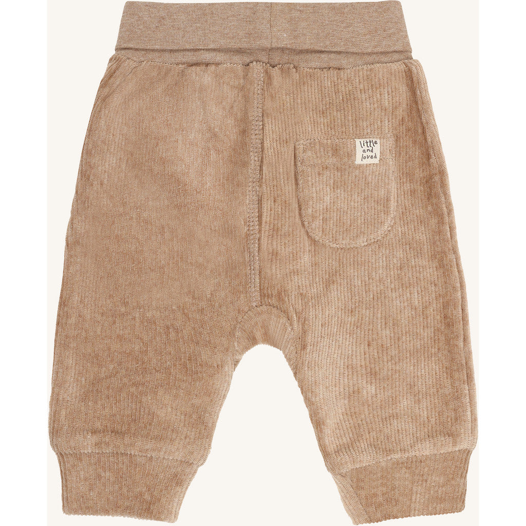 Hust & Claire HCGabe Velour Jogging Trousers 3554 Biscuit