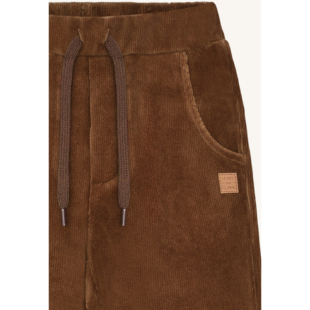 Hust & Claire HCGarry Ottoman Jogging Trousers 3576 Brown Stone