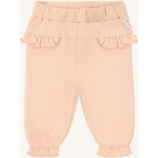 Hust & Claire HCGenny solid flounce Jogging Trousers 3549 Rugby Tan