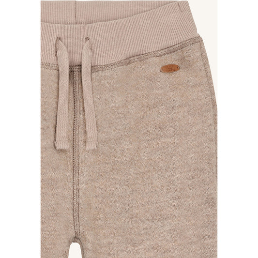Hust & Claire HCGia Boiled Wool Jogging Trousers 3554 Biscuit
