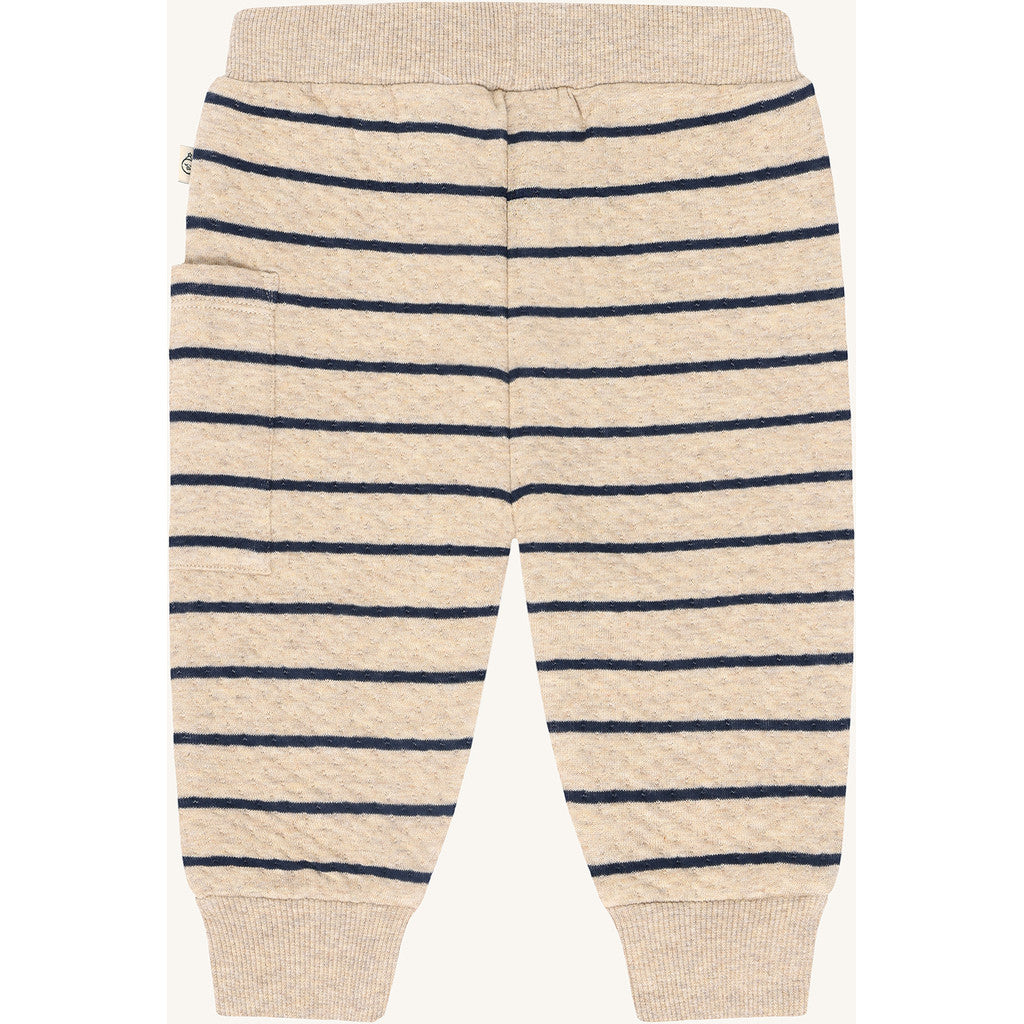 Hust & Claire HCGordon Striped Jogging Trousers 3554 Biscuit