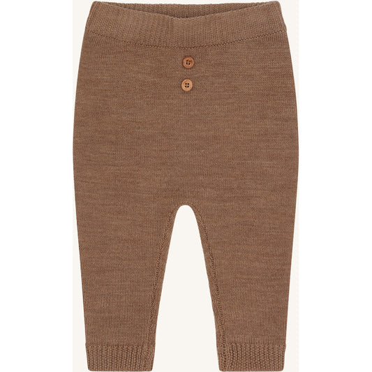 Hust & Claire HCGuri Wool Knit Trousers 4536 Coca Mocha