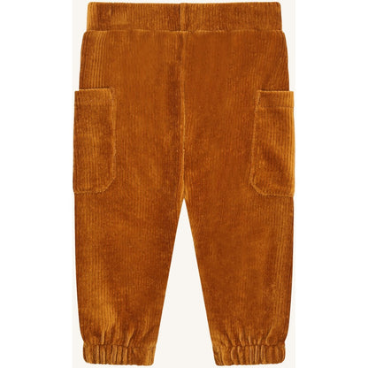 Hust & Claire HCGus Ribbed velour Jogging Trousers 3022 Squirrel
