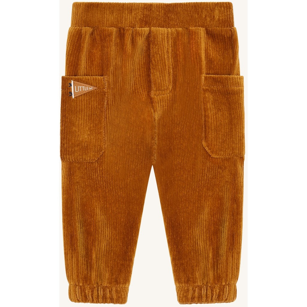 Hust & Claire HCGus Ribbed velour Jogging Trousers 3022 Squirrel
