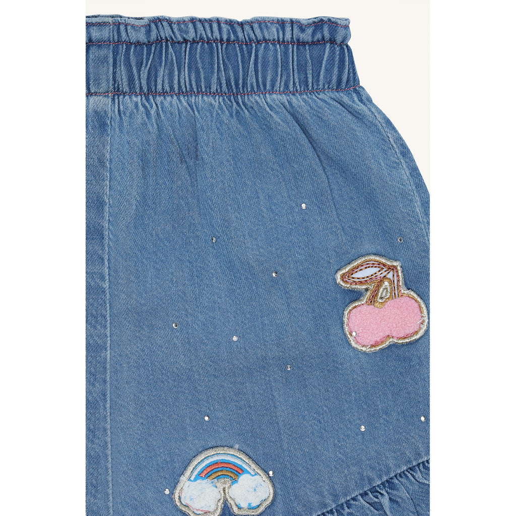 Hust & Claire HCHelena Sparkling Shorts 33 Blue Denim