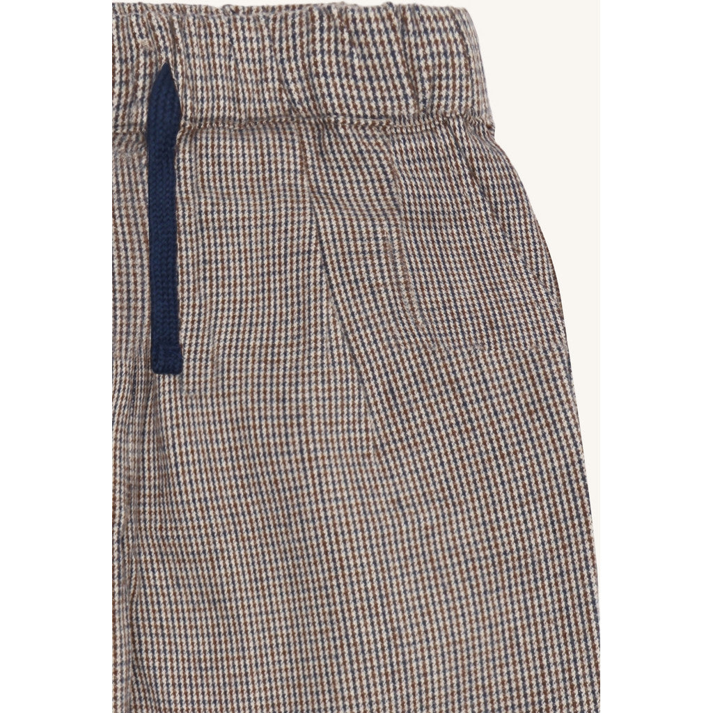 Hust & Claire HCJean Harry check Trousers 4501 French Oak