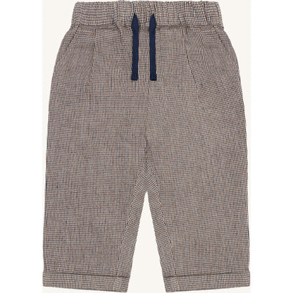 Hust & Claire HCJean Harry check Trousers 4501 French Oak