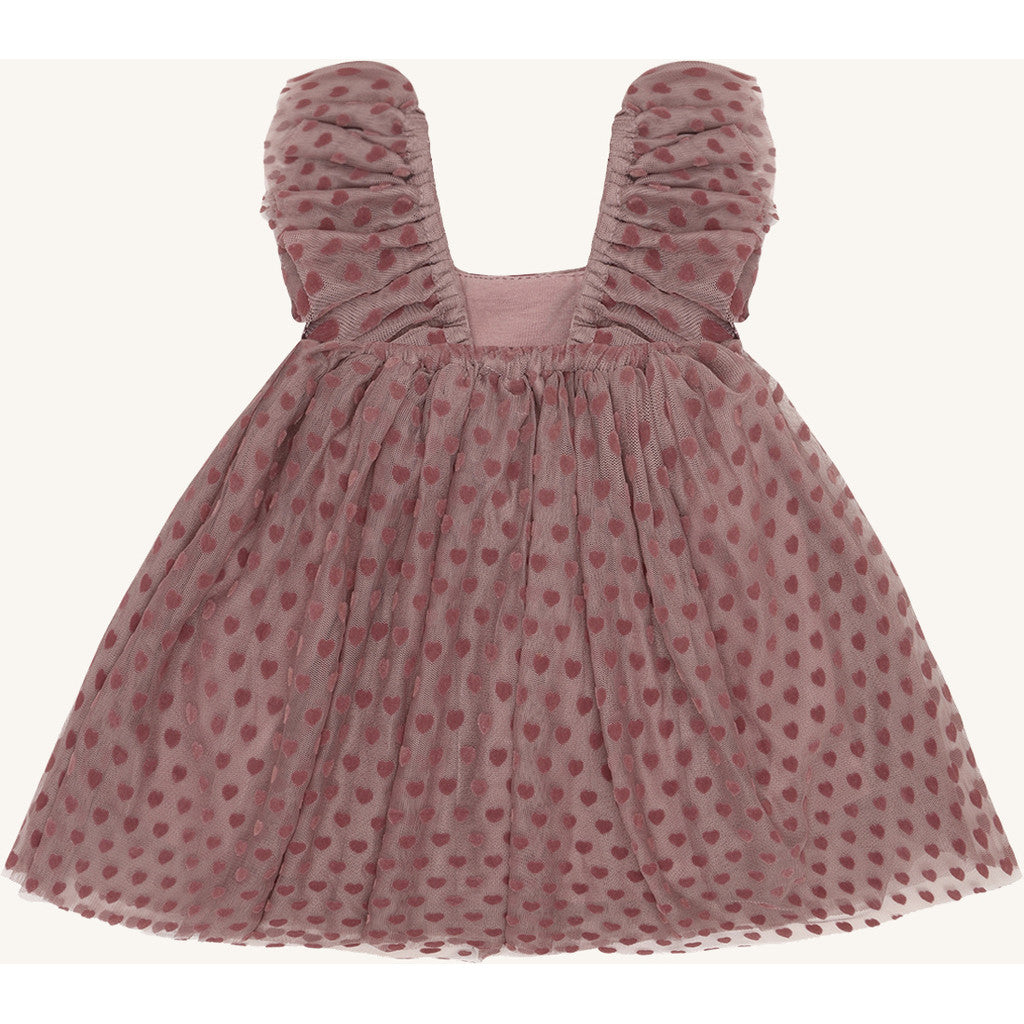 Hust & Claire HCKamilia Flock Dresses 3899 Mauve