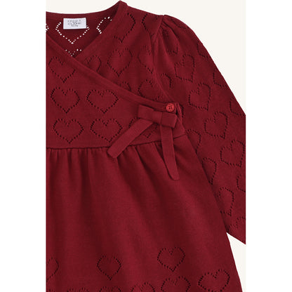 Hust & Claire HCKarina Pointelle Dresses 3379 Teaberry