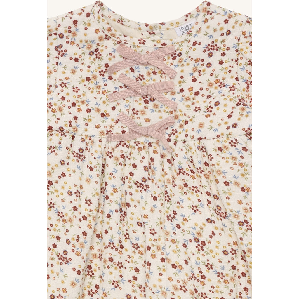 Hust & Claire HCKaroline AOP Little small Dresses 4501 French Oak