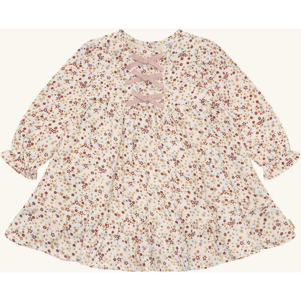 Hust & Claire HCKaroline AOP Little small Dresses 4501 French Oak