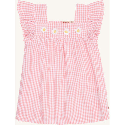 Hust & Claire HCKaroline  Check Dresses 3761 Shell