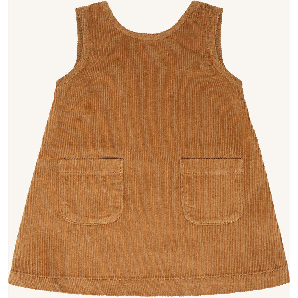 Hust & Claire HCKaroline Cord Dresses 3557 Chipmunk