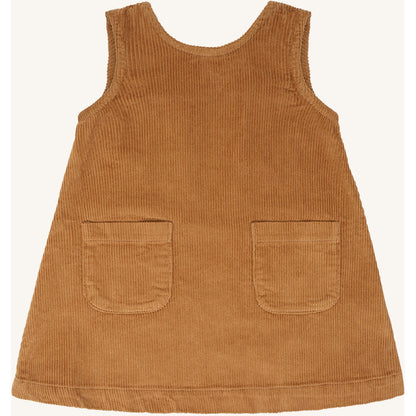 Hust & Claire HCKaroline Cord Dresses 3557 Chipmunk