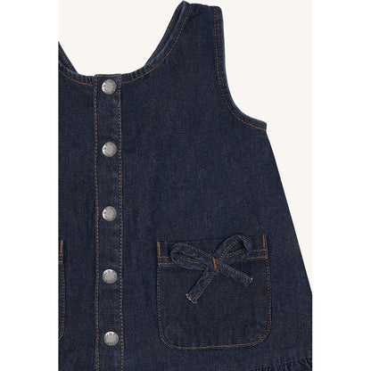 Hust & Claire HCKaroline Denim Dresses 86 Dark Blue Denim