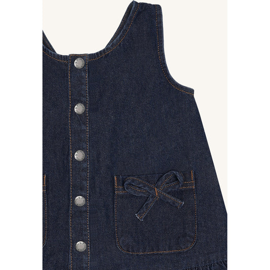 Hust & Claire HCKaroline Denim Dresses 86 Dark Blue Denim