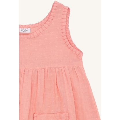 Hust & Claire HCKaroline  Dobby Dresses 3761 Shell