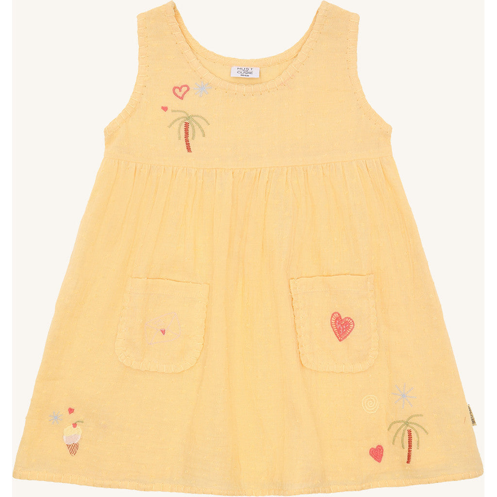 Hust & Claire HCKaroline  Dobby Dresses 4614 Nectar