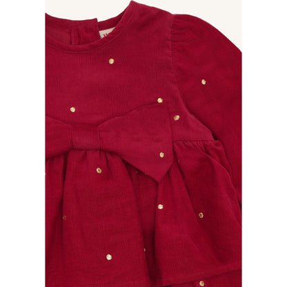 Hust & Claire HCKaroline Dots Dresses 3379 Teaberry
