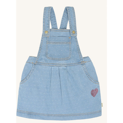 Hust & Claire HCKaroline  Dotty denim Dresses 33 Blue Denim