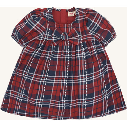 Hust & Claire HCKaroline Heart check Dresses 3379 Teaberry