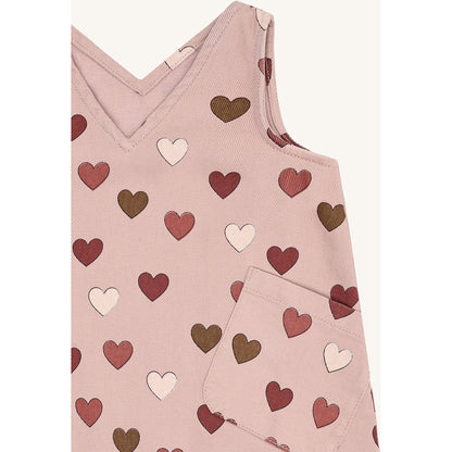 Hust & Claire HCKaroline Old hearts Dresses 3735 Adobe Rose