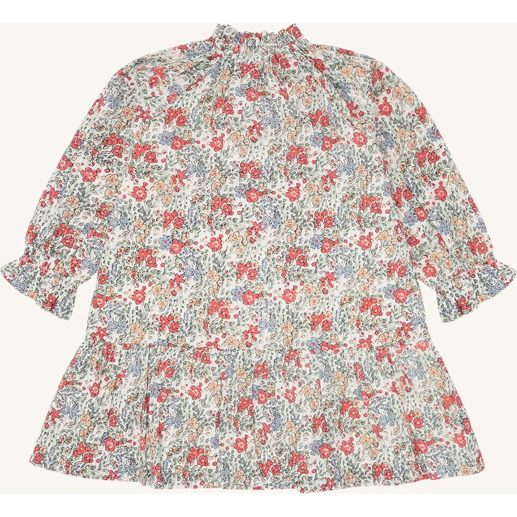 Hust & Claire HCKaroline Seersucker Dresses 3270 Ivory