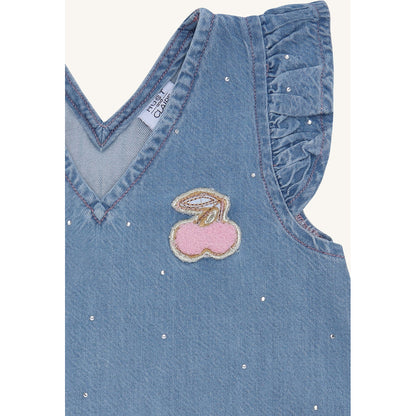 Hust & Claire HCKaroline Sparkling Dresses 33 Blue Denim