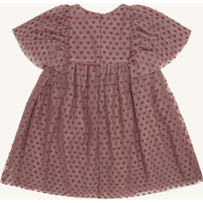 Hust & Claire HCKaroline Tulle dress Dresses 3899 Mauve